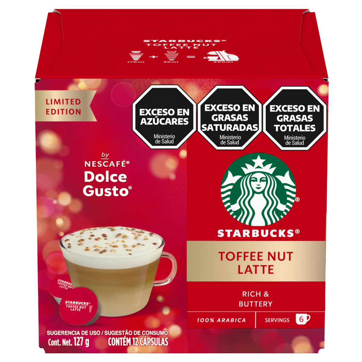 STARBUCKS® TOFFEE NUT LATTE