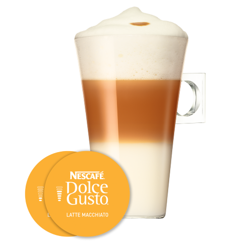 Cápsulas de Café NESCAFÉ® Dolce Gusto® Latte Macchiato