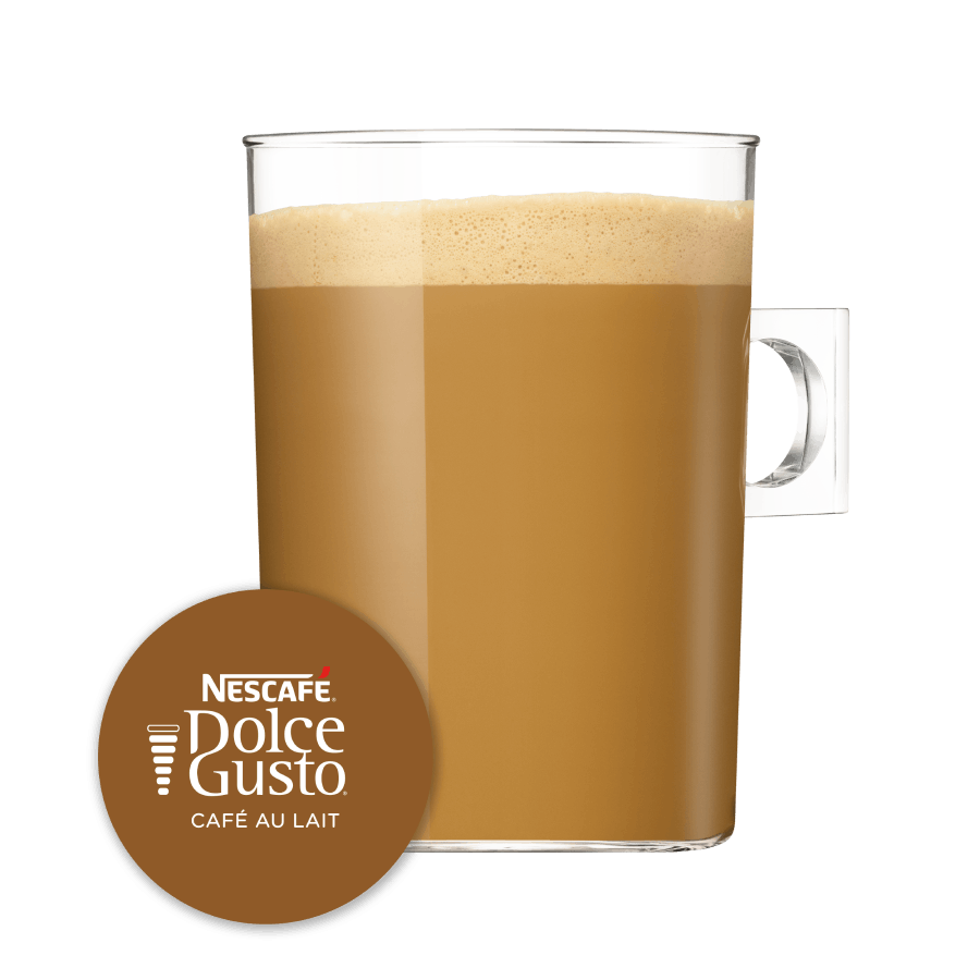 Cápsulas de Café NESCAFÉ® Dolce Gusto® Café Au Lait