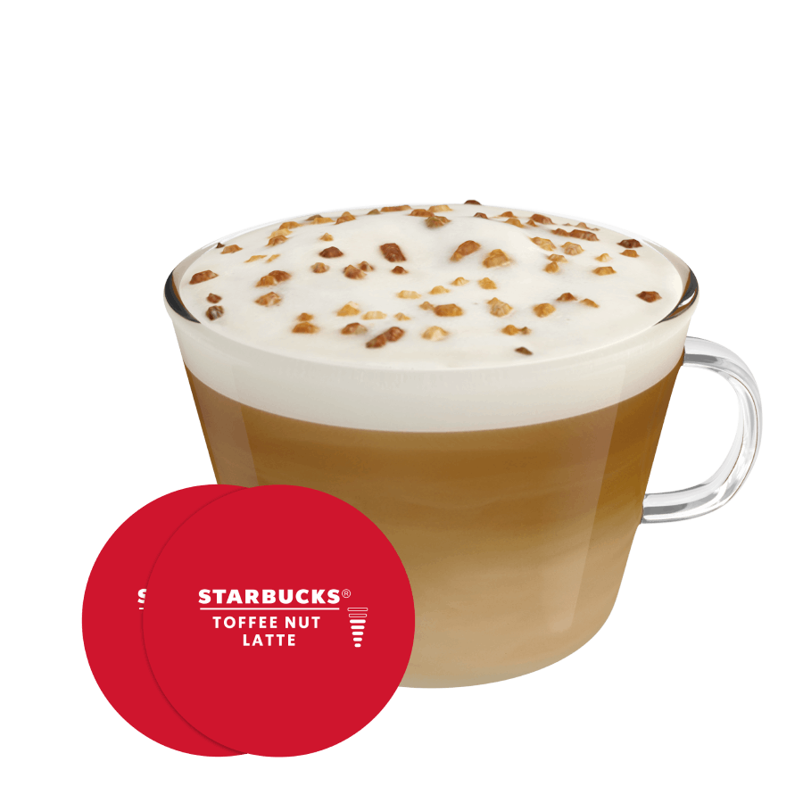 Cápsulas de Café NESCAFÉ® Dolce Gusto® Starbucks® Toffee Nut Latte