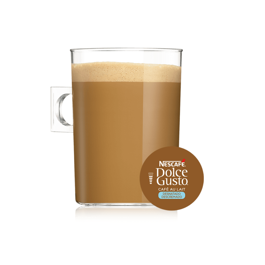 Cápsulas de Café NESCAFÉ® Dolce Gusto® Café Au Lait Skinny