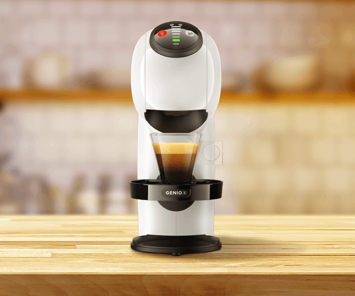 Primer plano Máquina de Café Genio S NESCAFÉ® Dolce Gusto® Blanca